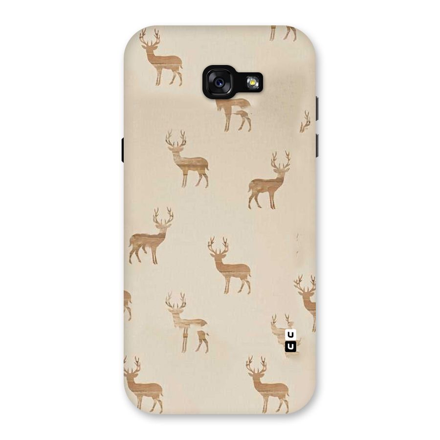 Deer Pattern Back Case for Galaxy A7 (2017)