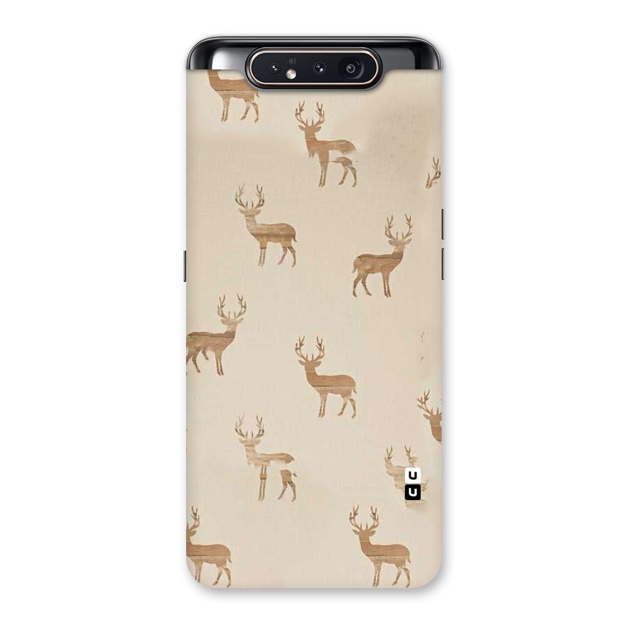 Deer Pattern Back Case for Galaxy A80