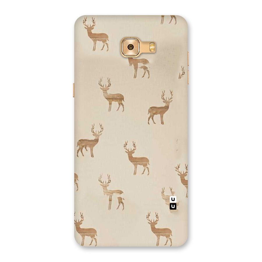 Deer Pattern Back Case for Galaxy C9 Pro