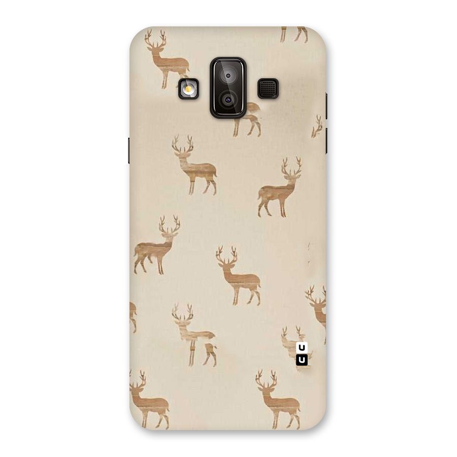 Deer Pattern Back Case for Galaxy J7 Duo