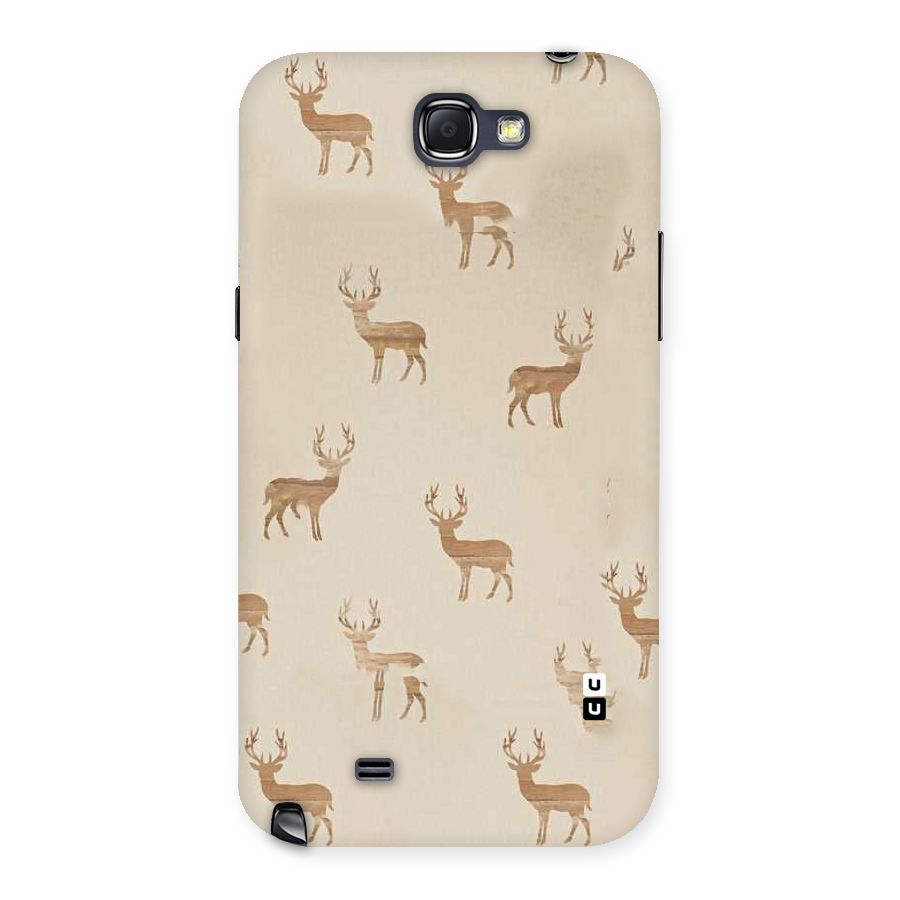Deer Pattern Back Case for Galaxy Note 2