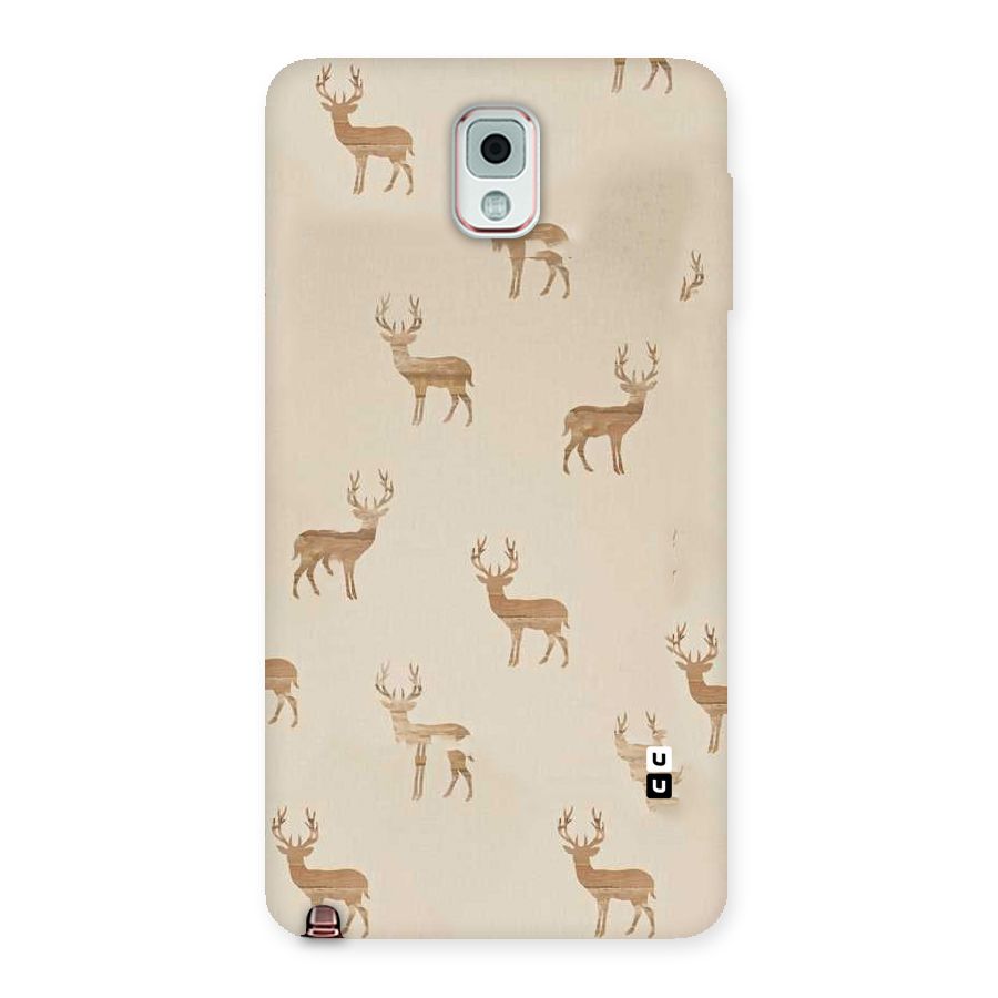 Deer Pattern Back Case for Galaxy Note 3