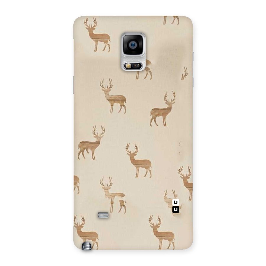 Deer Pattern Back Case for Galaxy Note 4