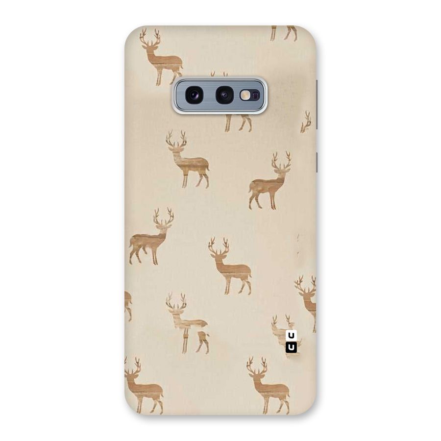 Deer Pattern Back Case for Galaxy S10e