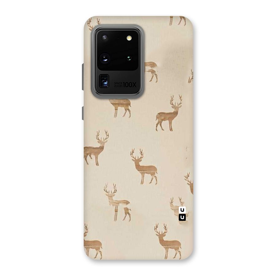 Deer Pattern Back Case for Galaxy S20 Ultra
