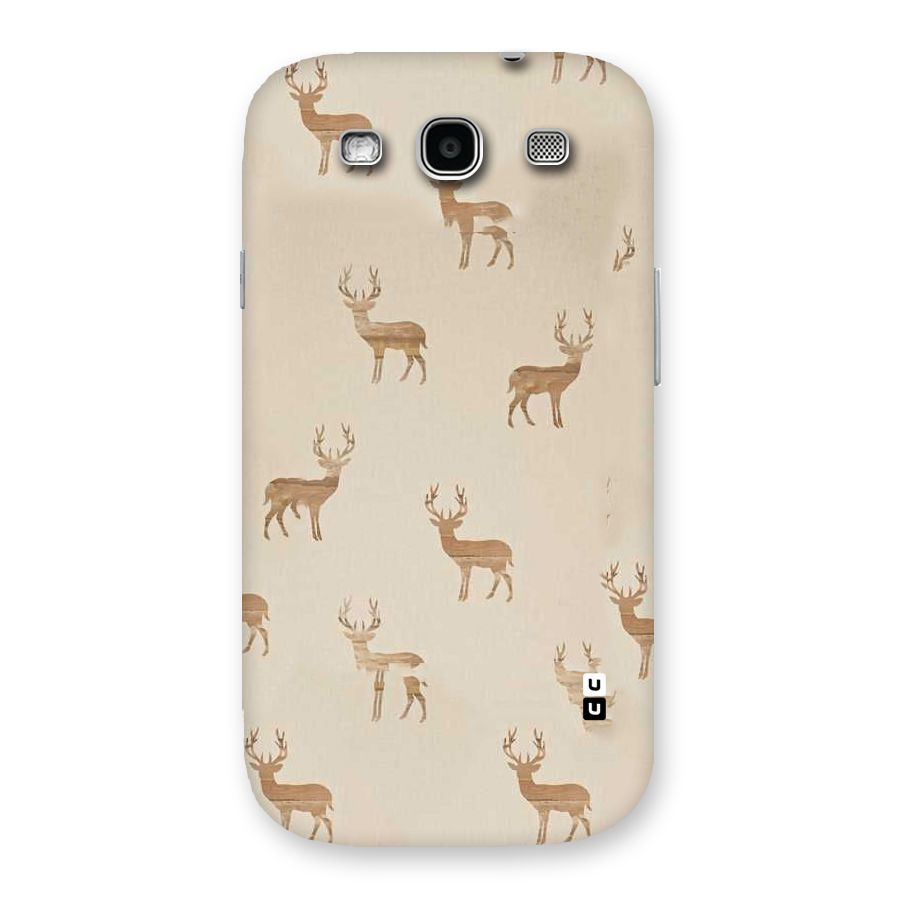 Deer Pattern Back Case for Galaxy S3