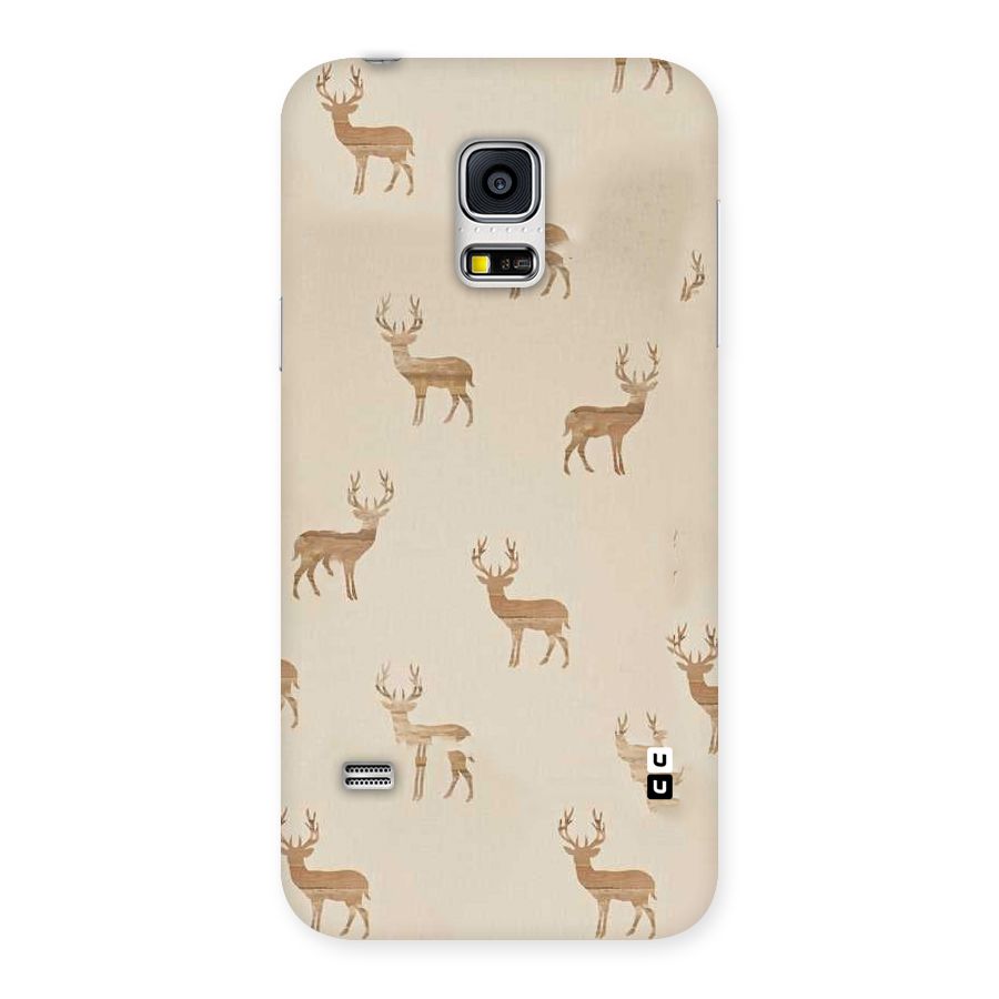 Deer Pattern Back Case for Galaxy S5 Mini