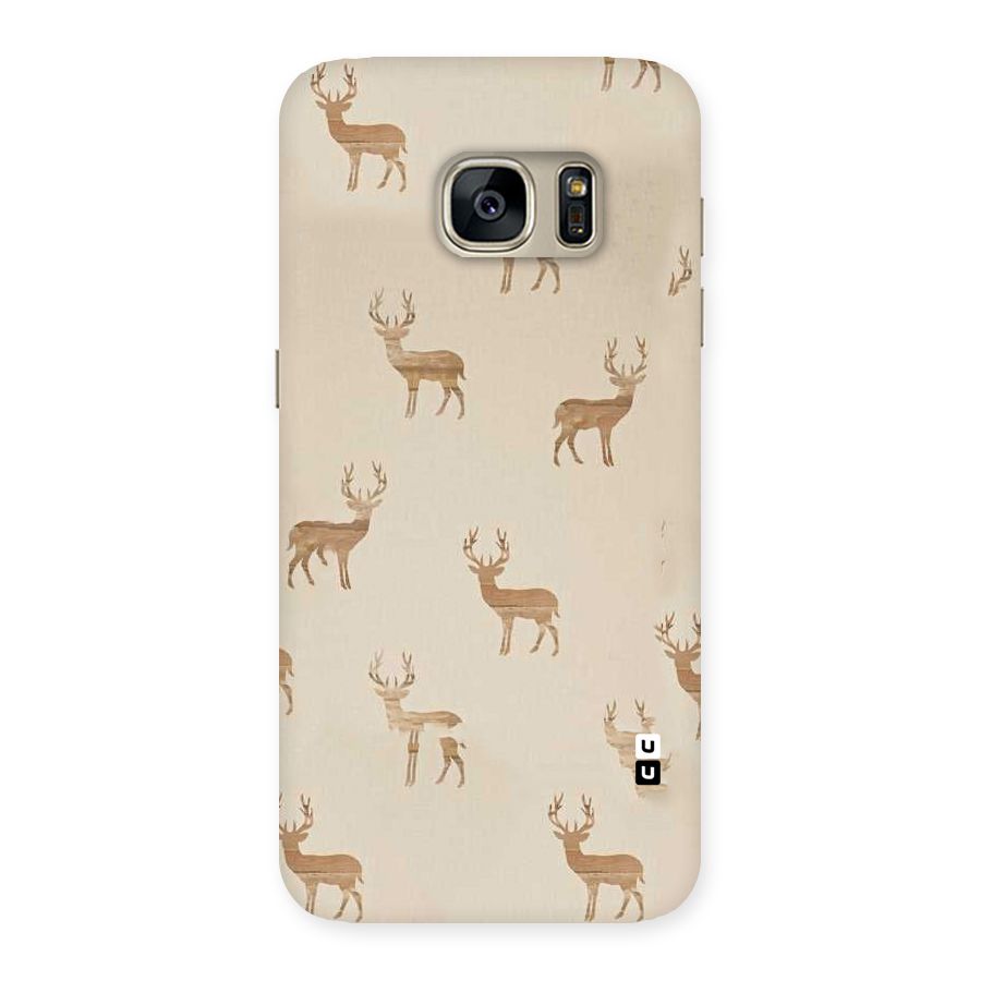 Deer Pattern Back Case for Galaxy S7
