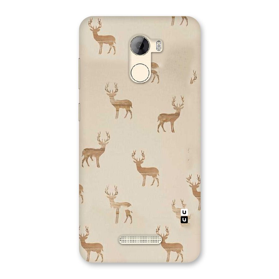Deer Pattern Back Case for Gionee A1 LIte
