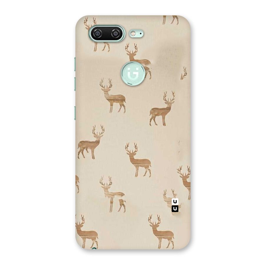 Deer Pattern Back Case for Gionee S10