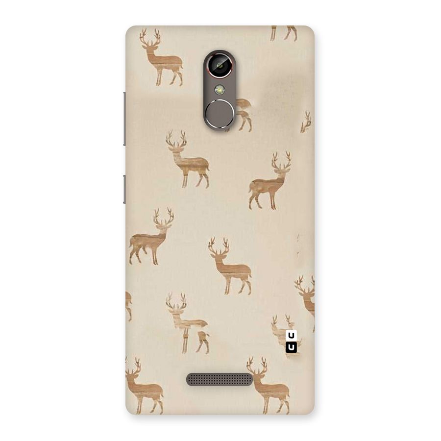 Deer Pattern Back Case for Gionee S6s