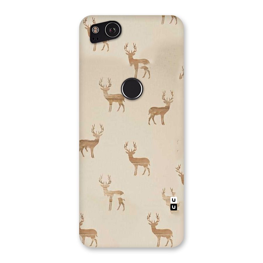 Deer Pattern Back Case for Google Pixel 2