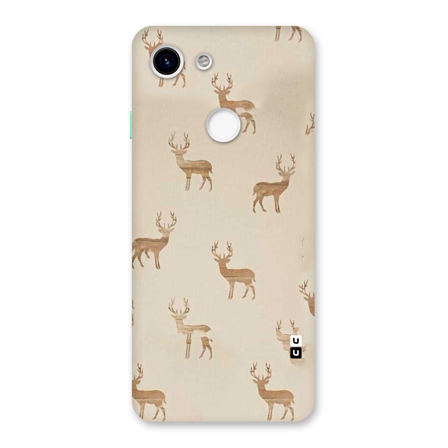Deer Pattern Back Case for Google Pixel 3