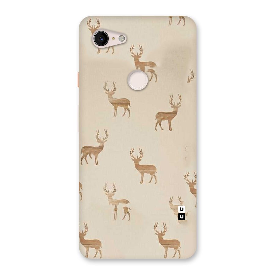 Deer Pattern Back Case for Google Pixel 3 XL