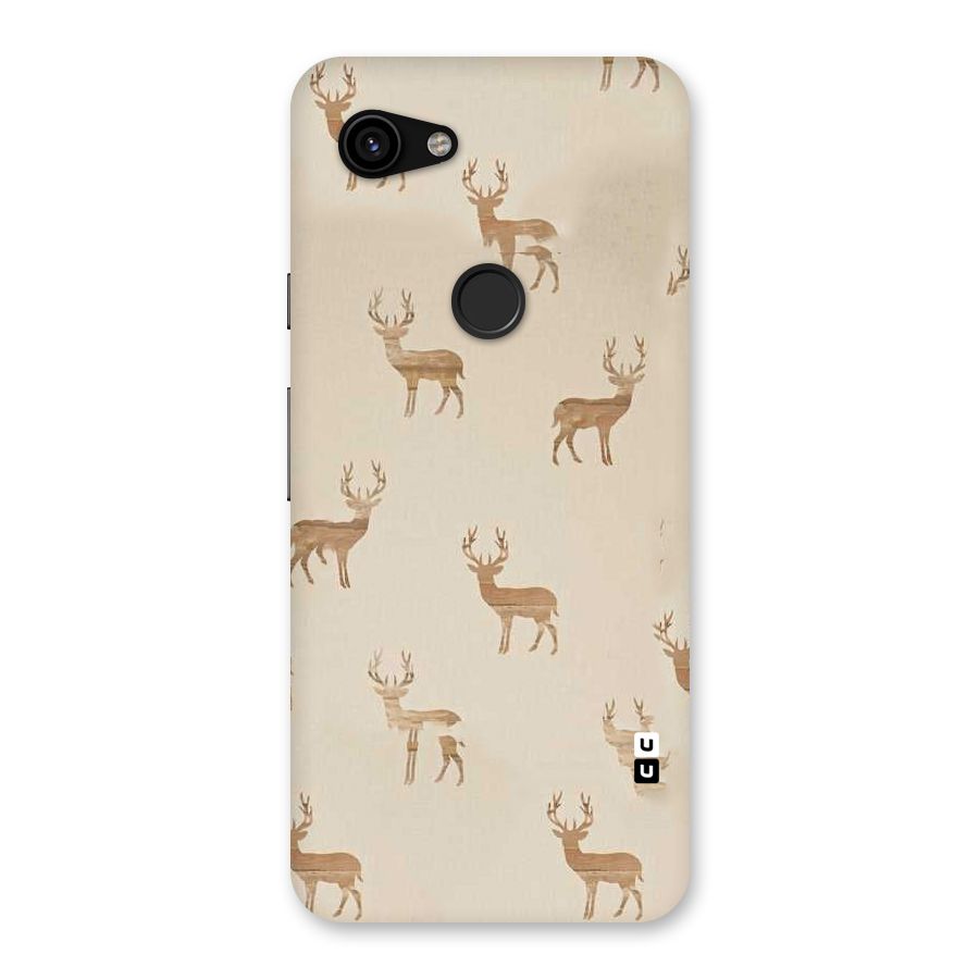 Deer Pattern Back Case for Google Pixel 3a