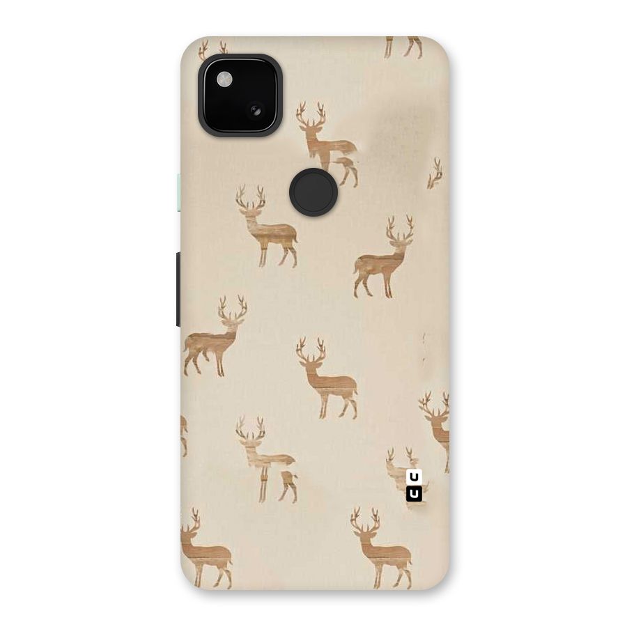 Deer Pattern Back Case for Google Pixel 4a
