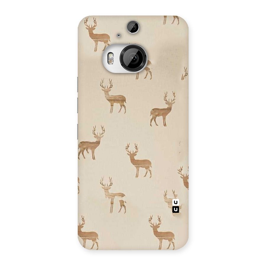 Deer Pattern Back Case for HTC One M9 Plus