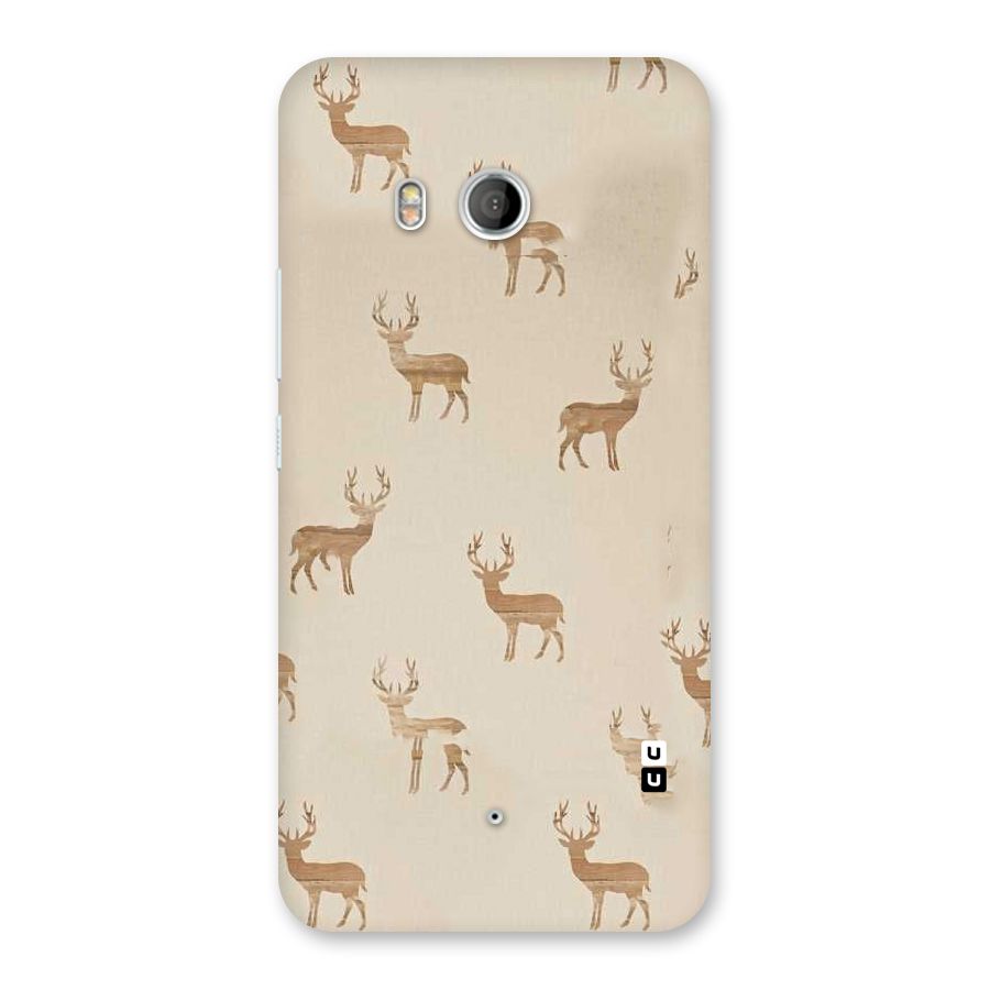 Deer Pattern Back Case for HTC U11