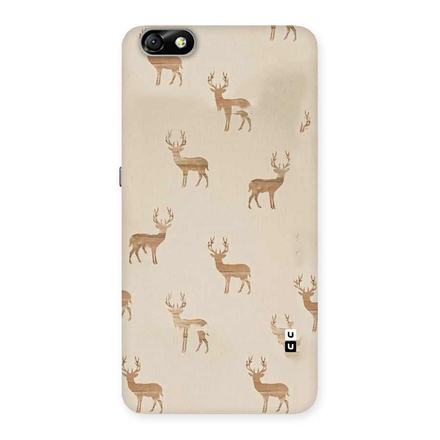 Deer Pattern Back Case for Honor 4X