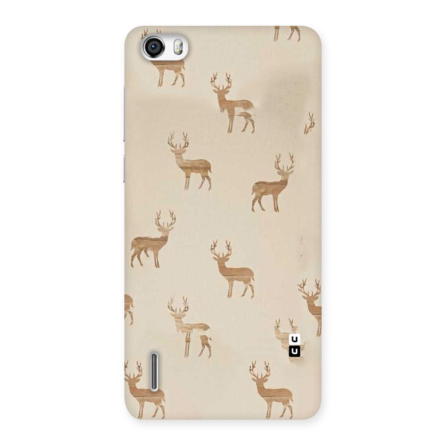 Deer Pattern Back Case for Honor 6