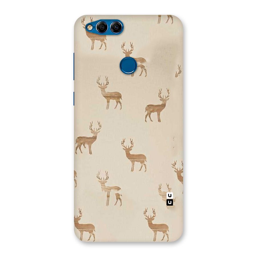 Deer Pattern Back Case for Honor 7X