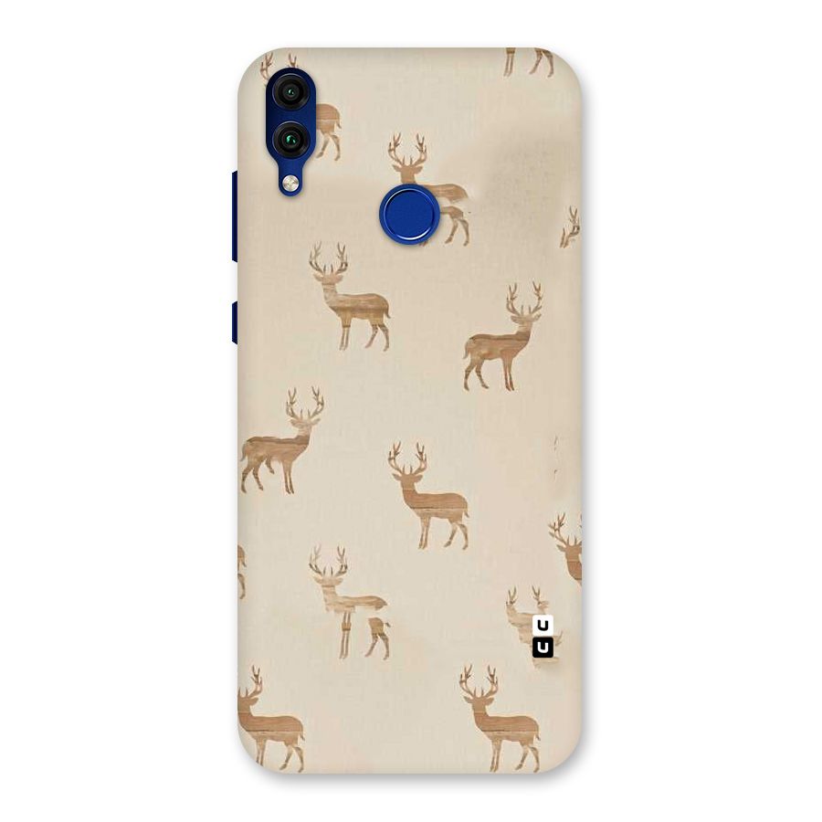 Deer Pattern Back Case for Honor 8C