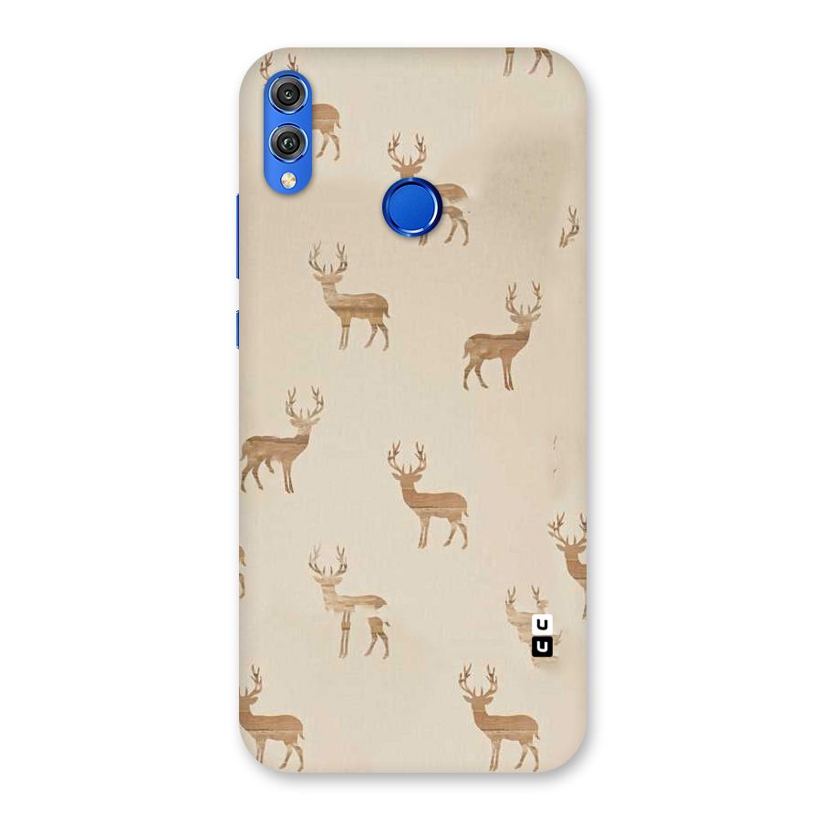 Deer Pattern Back Case for Honor 8X