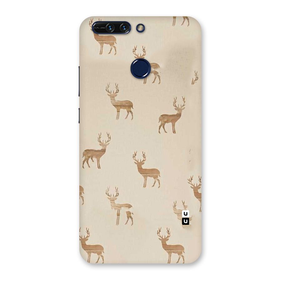 Deer Pattern Back Case for Honor 8 Pro