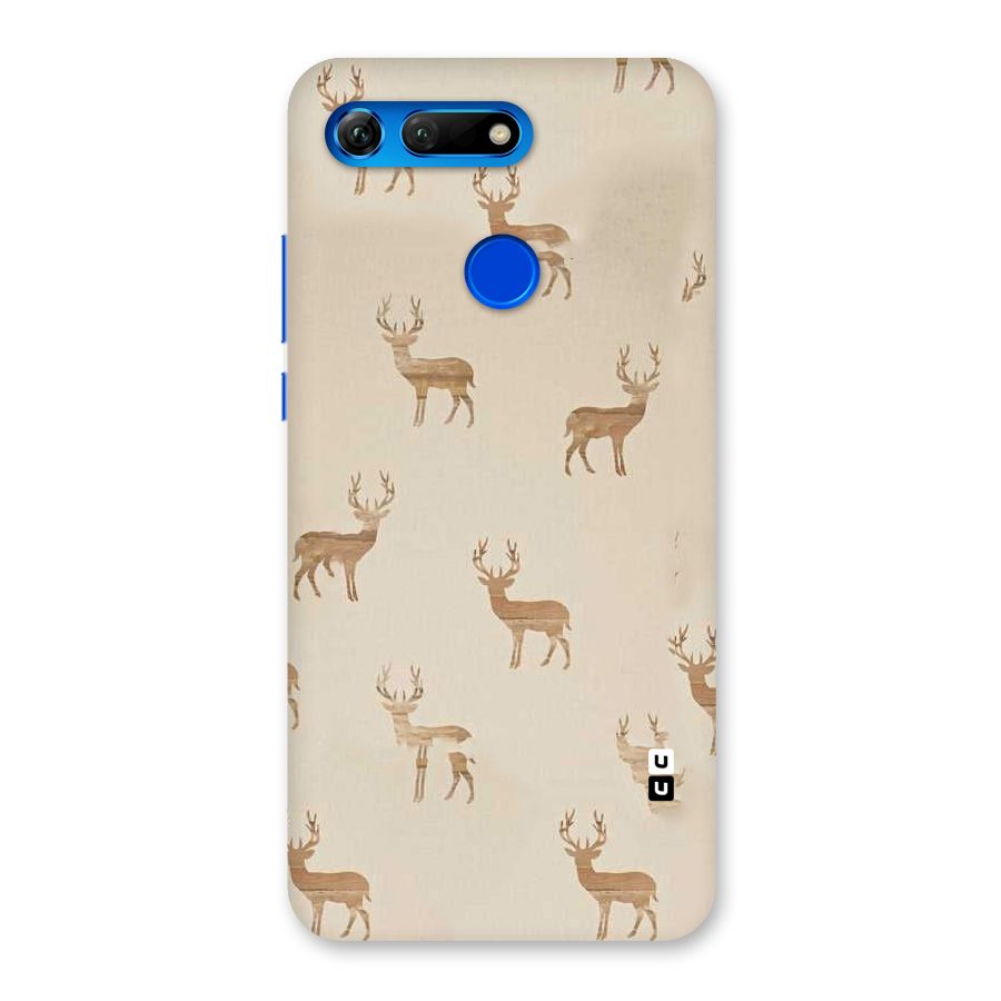 Deer Pattern Back Case for Honor View 20