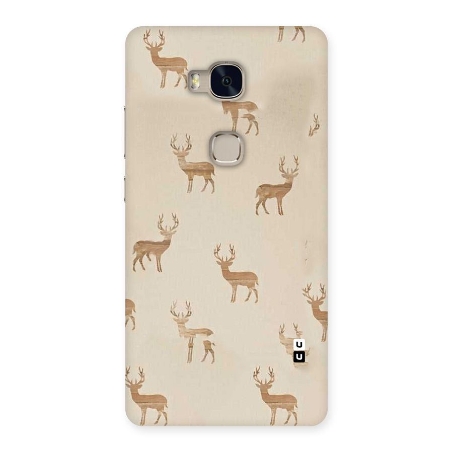 Deer Pattern Back Case for Huawei Honor 5X