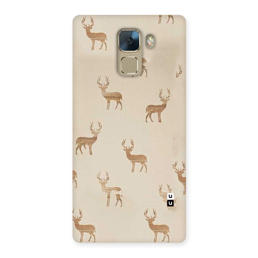 Deer Pattern Back Case for Huawei Honor 7