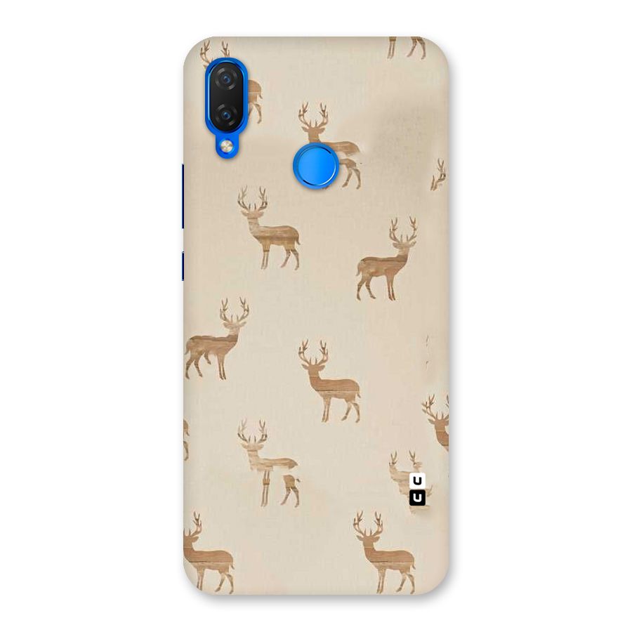 Deer Pattern Back Case for Huawei P Smart+