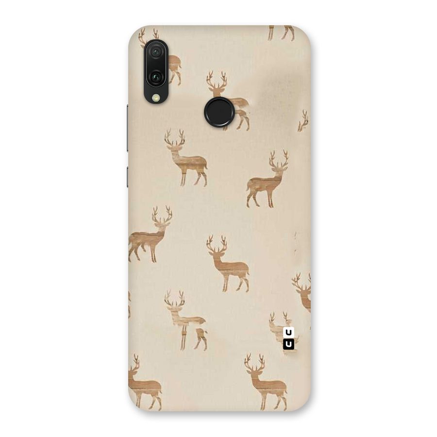 Deer Pattern Back Case for Huawei Y9 (2019)
