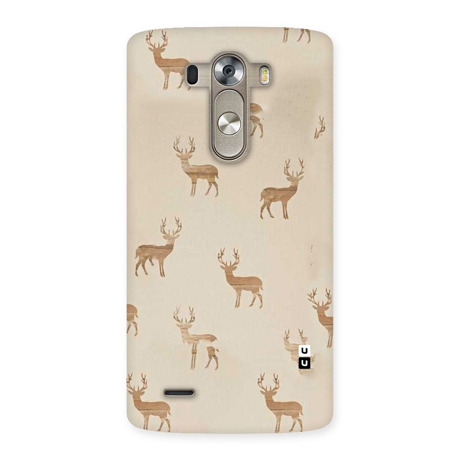 Deer Pattern Back Case for LG G3