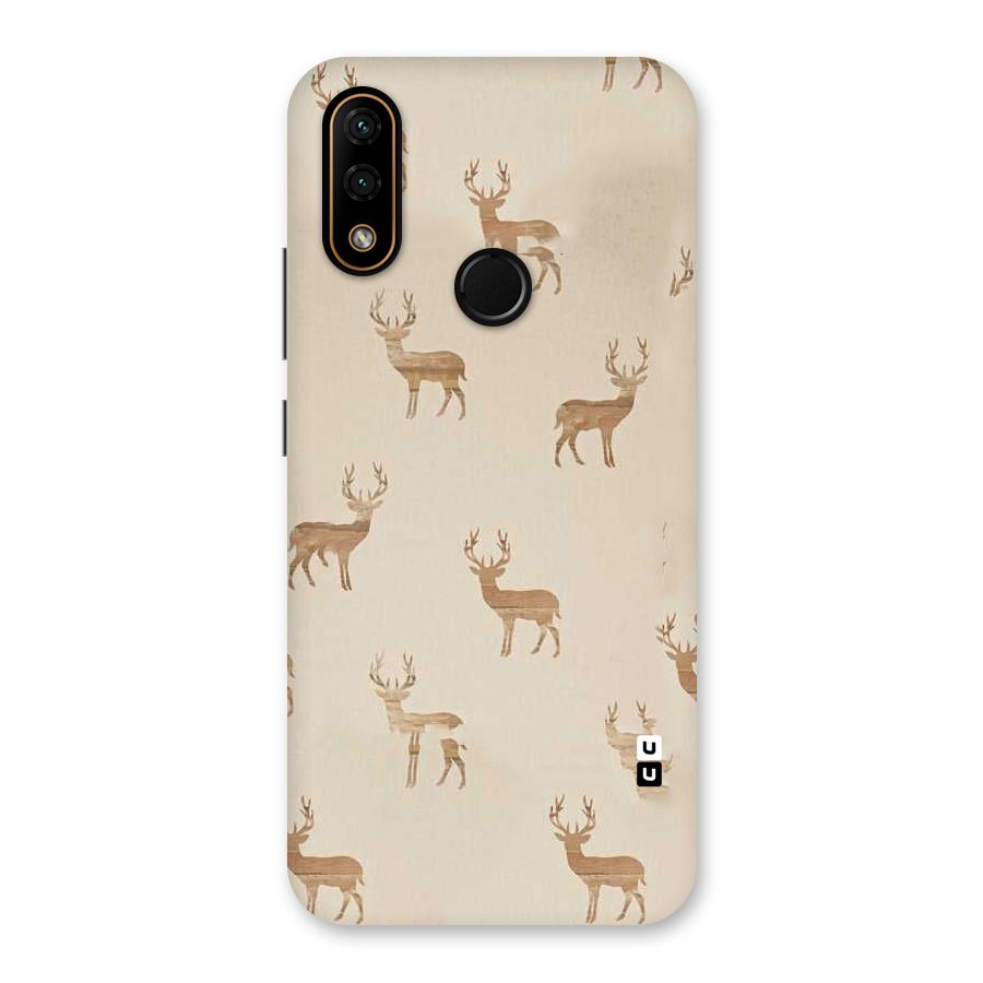Deer Pattern Back Case for Lenovo A6 Note