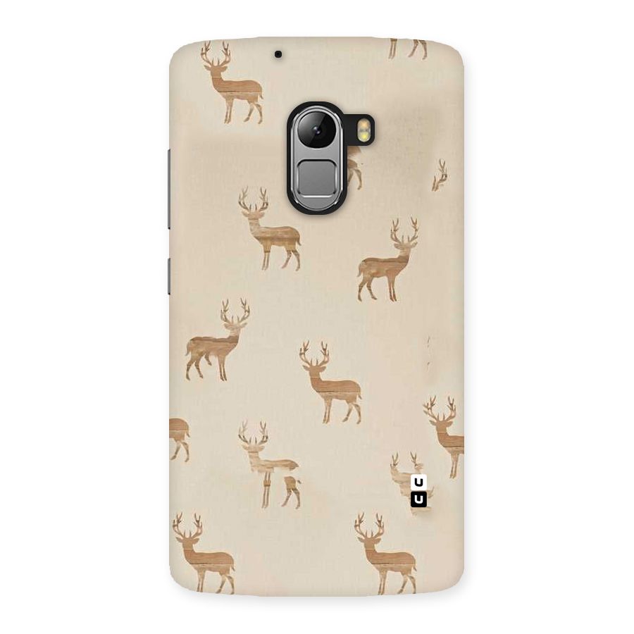 Deer Pattern Back Case for Lenovo K4 Note