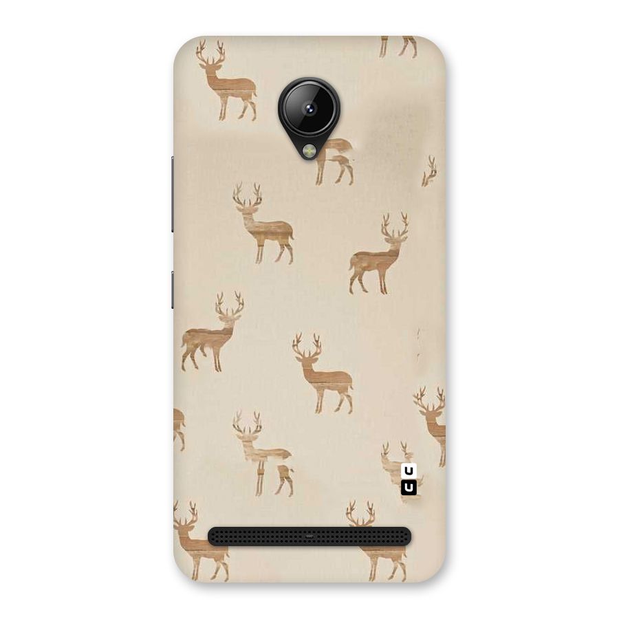 Deer Pattern Back Case for Lenovo C2