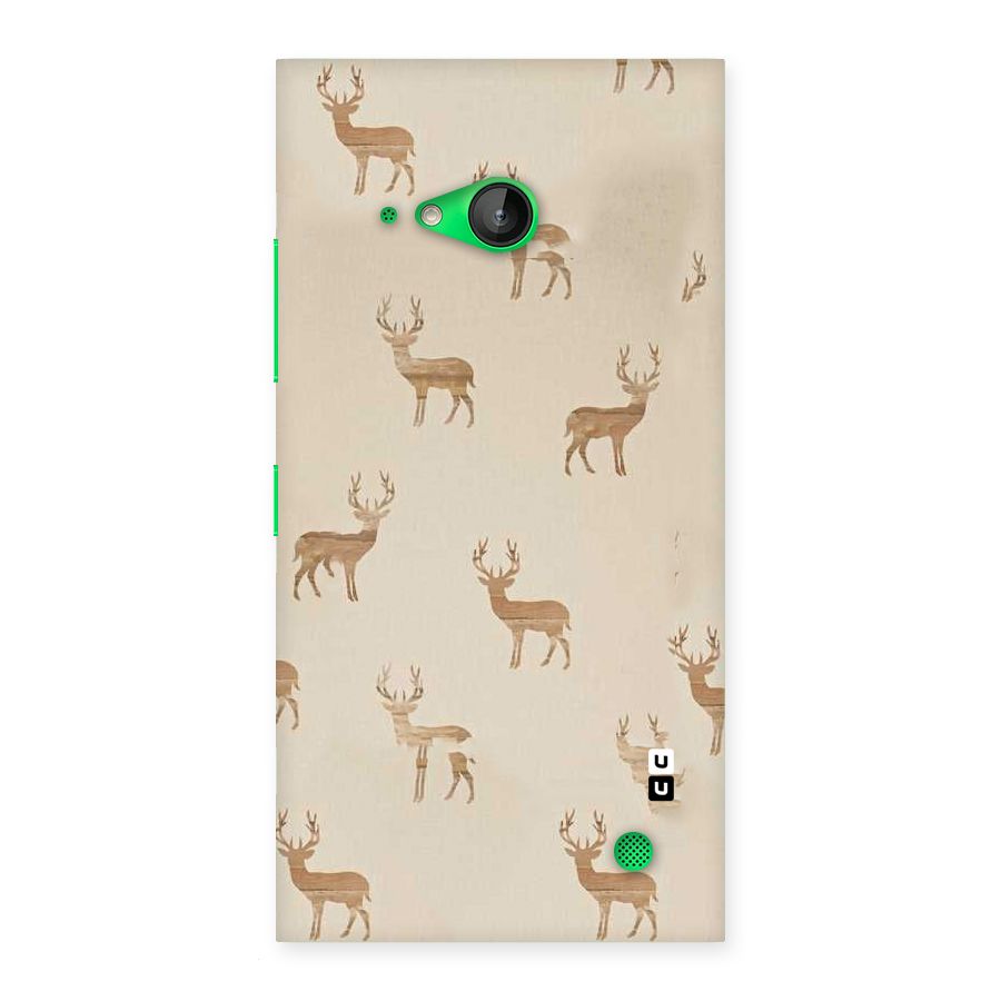 Deer Pattern Back Case for Lumia 730