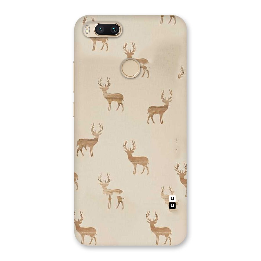 Deer Pattern Back Case for Mi A1