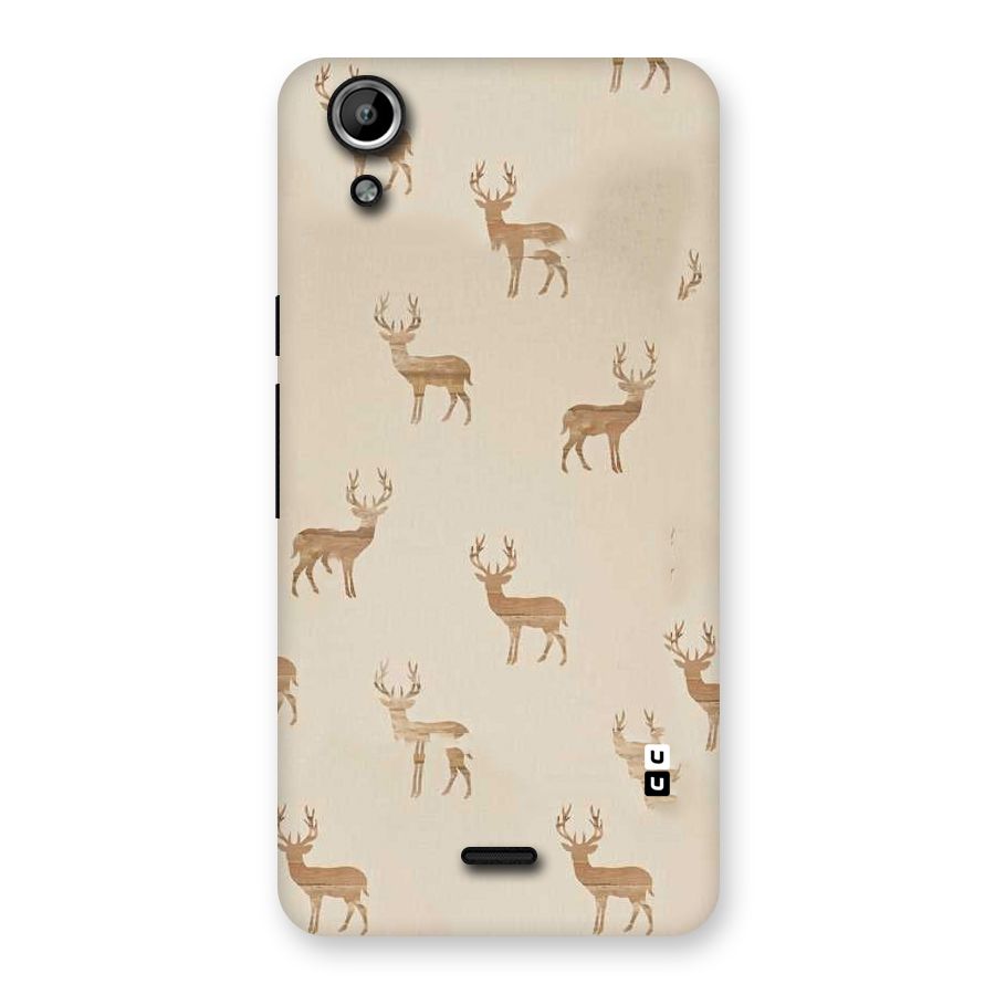 Deer Pattern Back Case for Micromax Canvas Selfie Lens Q345