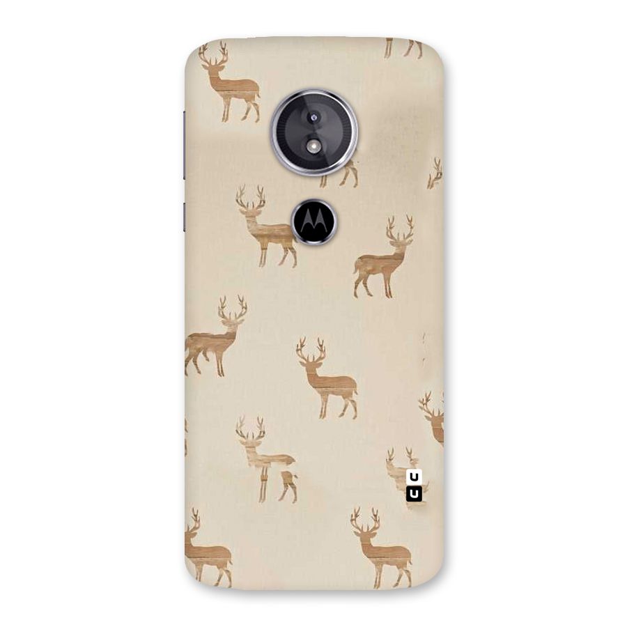 Deer Pattern Back Case for Moto E5