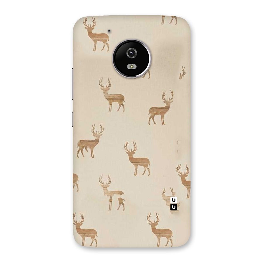 Deer Pattern Back Case for Moto G5