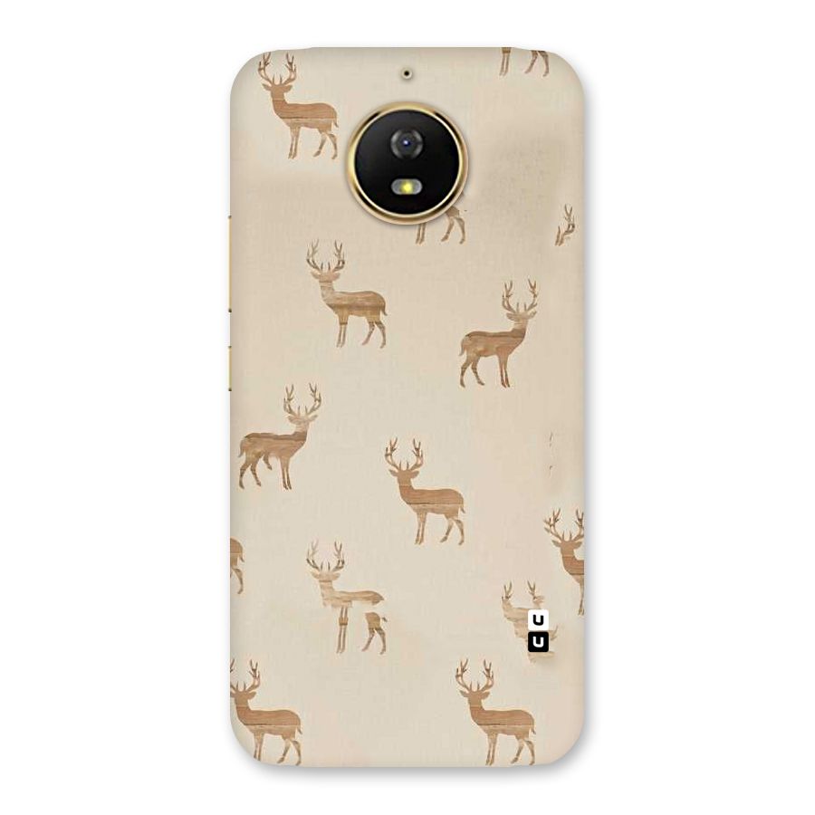 Deer Pattern Back Case for Moto G5s