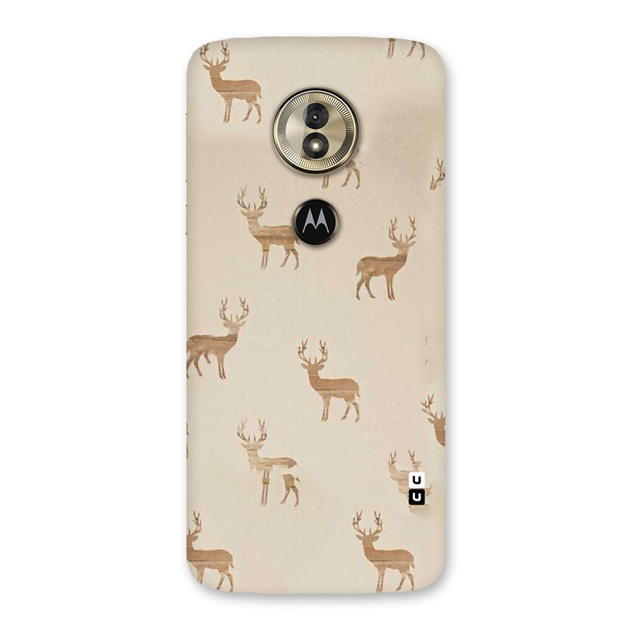 Deer Pattern Back Case for Moto G6 Play