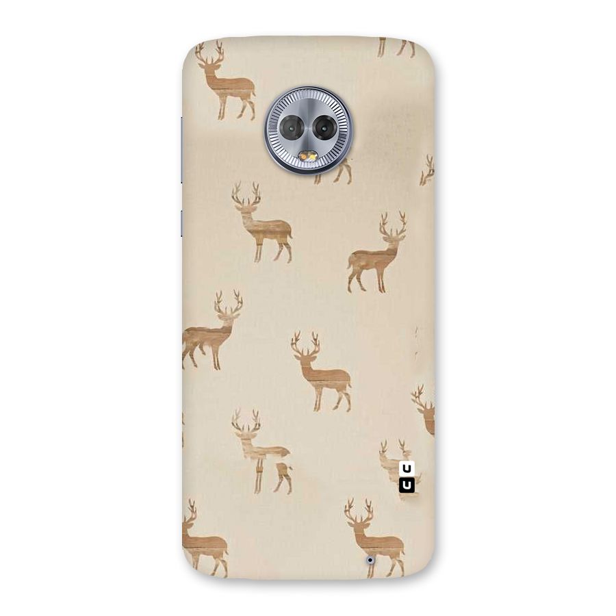 Deer Pattern Back Case for Moto G6 Plus