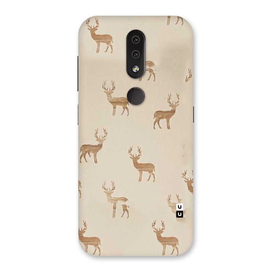 Deer Pattern Back Case for Nokia 4.2