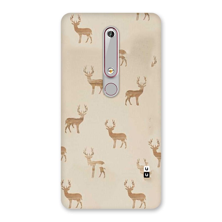 Deer Pattern Back Case for Nokia 6.1