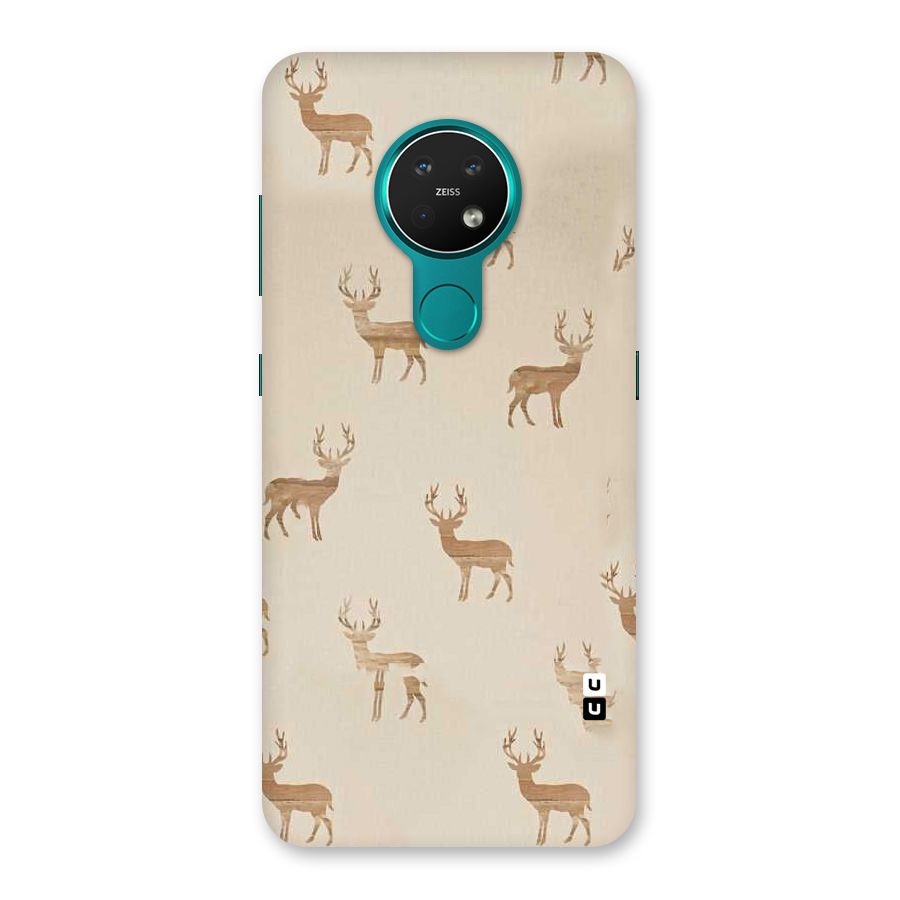 Deer Pattern Back Case for Nokia 7.2