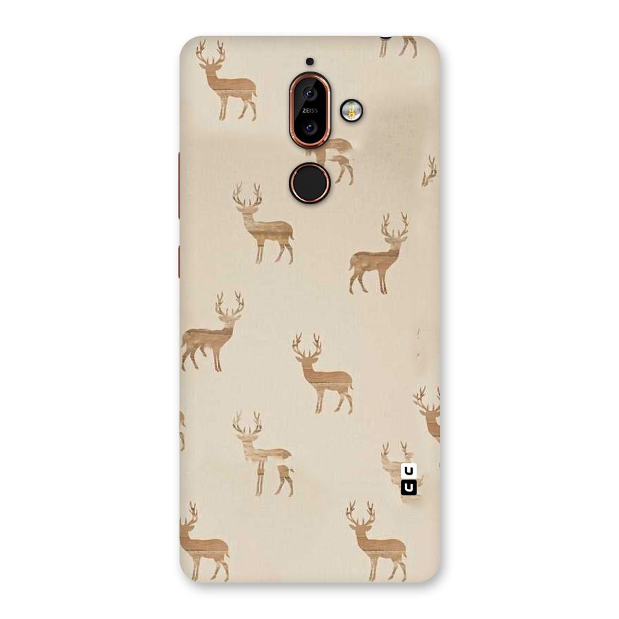 Deer Pattern Back Case for Nokia 7 Plus