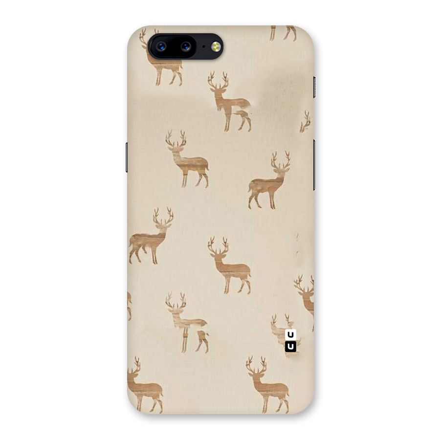 Deer Pattern Back Case for OnePlus 5